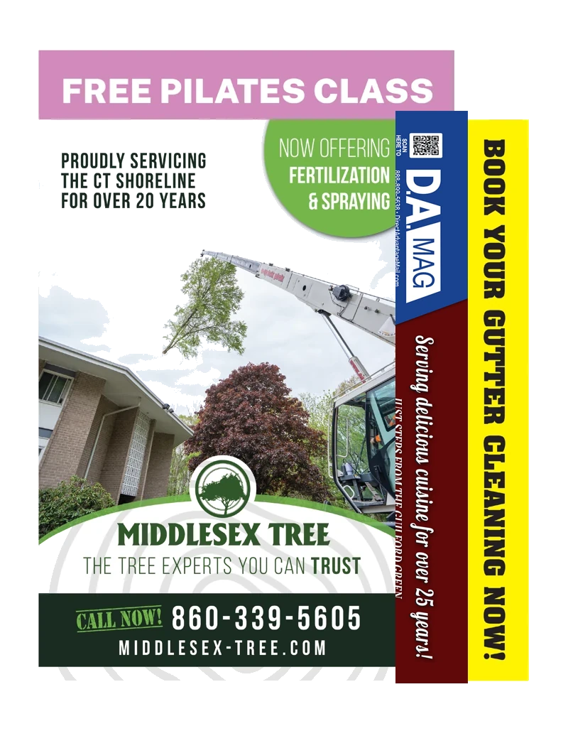 Direct Advantage Magazine, closed with wrap and inserts